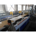 Popular Environmental friendly WPC wood plastic door panel extrusion machine